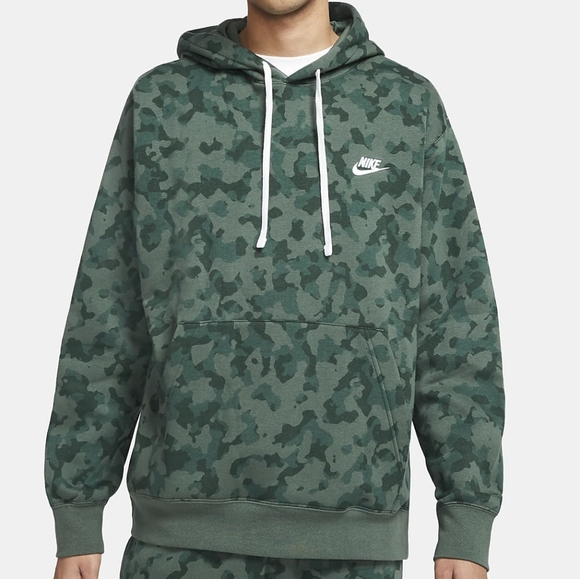 Nike | Jackets u0026 Coats | Nike Mens Sportswear Club Camo Hoodie | Poshmark
